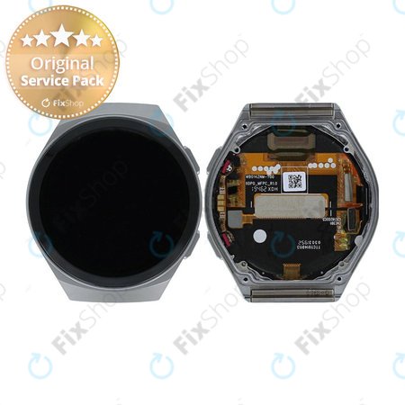 Huawei Watch GT2e Hector-B19R - LCD Display + Touch Screen + Frame (Mint Green) - 02353MSM