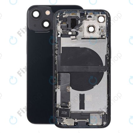 Apple iPhone 13 - Rear Housing with Small Parts (Midnight)