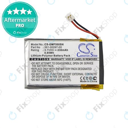 Garmin Approach S60, Fenix 5, Forerunner 935 - Battery 361-00097-00 230mAh HQ