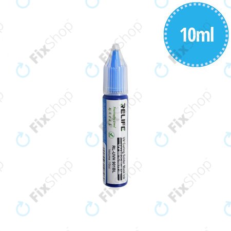 Relife RL-901BL - UV Curable Solder Mask - 10ml (Blue)