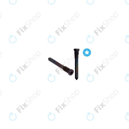 Apple iPhone 16 - Bottom Screws (Black)
