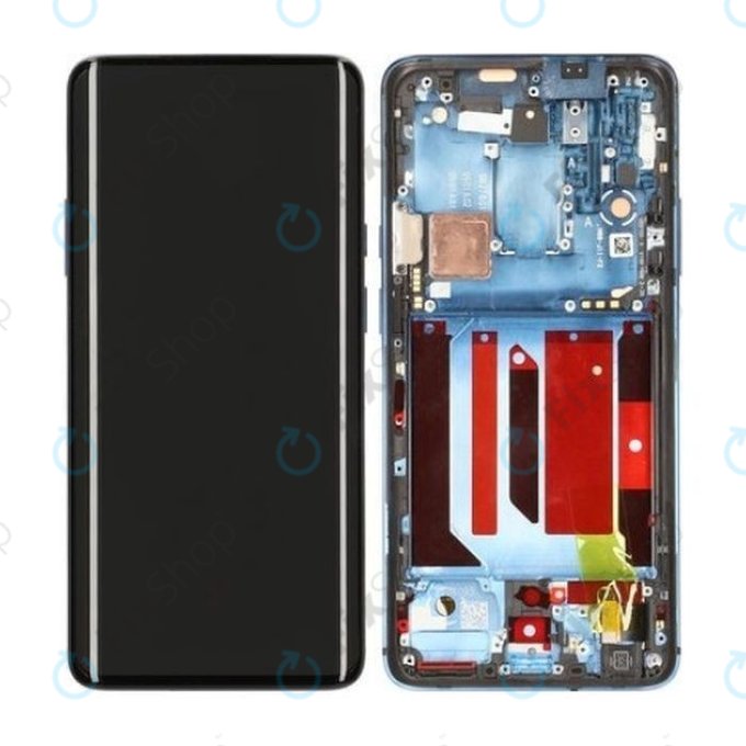 OnePlus 7T, 7T Pro - LCD Display + Touch Screen + Frame (Haze Blue)