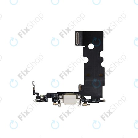 Apple iPhone SE (3rd Gen 2022) - Charging Connector + Flex Cable (White)