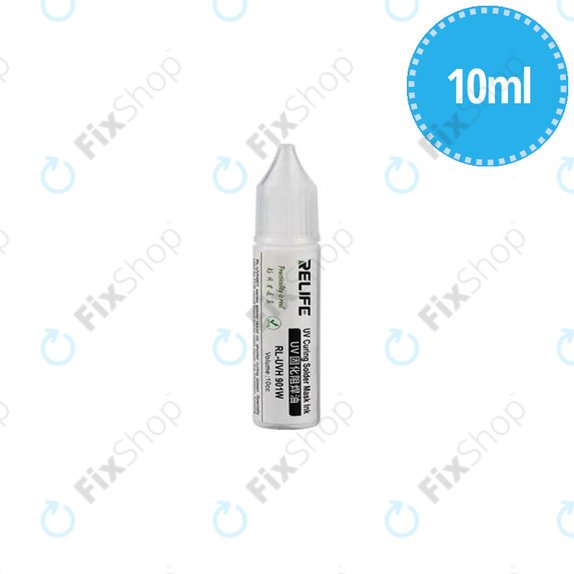 Relife RL-UVH901W - UV Curable Solder Mask - 10ml (White)