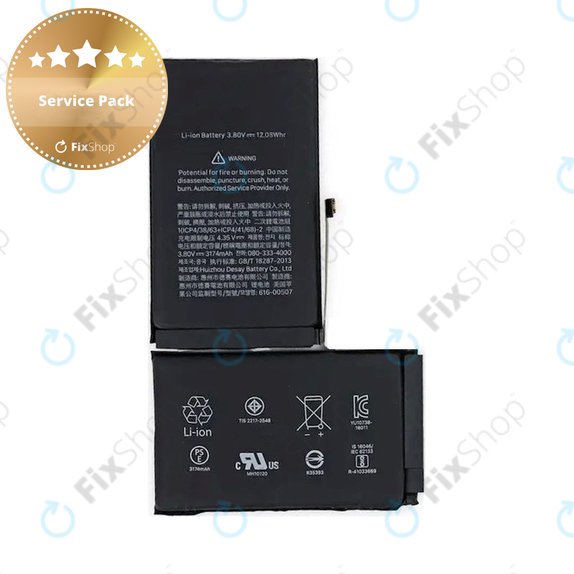 Battery for iPhone XS Max, 3174mAh, Service Pack