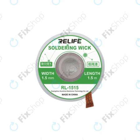 Relife RL-1515 - Powerful Soldering Wick (1.5mm)