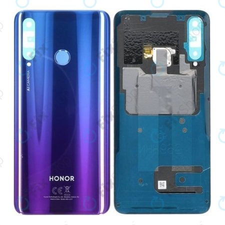 Huawei Honor 20 Lite - Battery Cover + Fingerprint (Phantom Blue) - 02352QNB, 02352QNT Genuine Service Pack