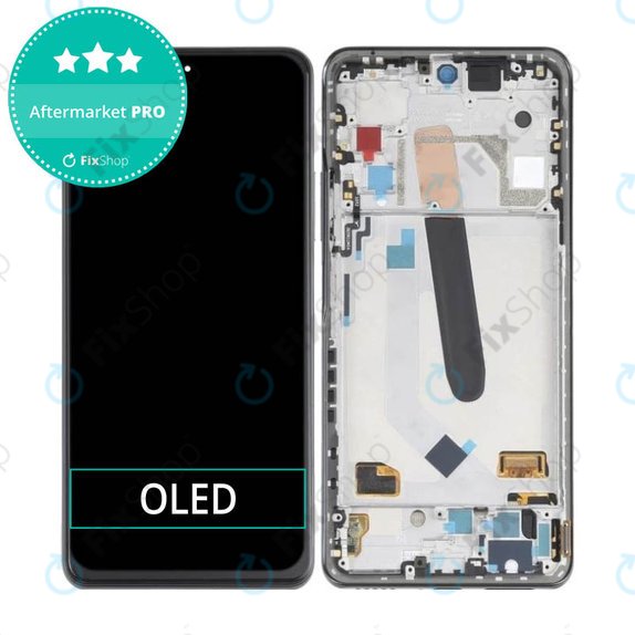Xiaomi Mi 11i - LCD Display + Touch Screen + Frame (Cosmic Black) OLED
