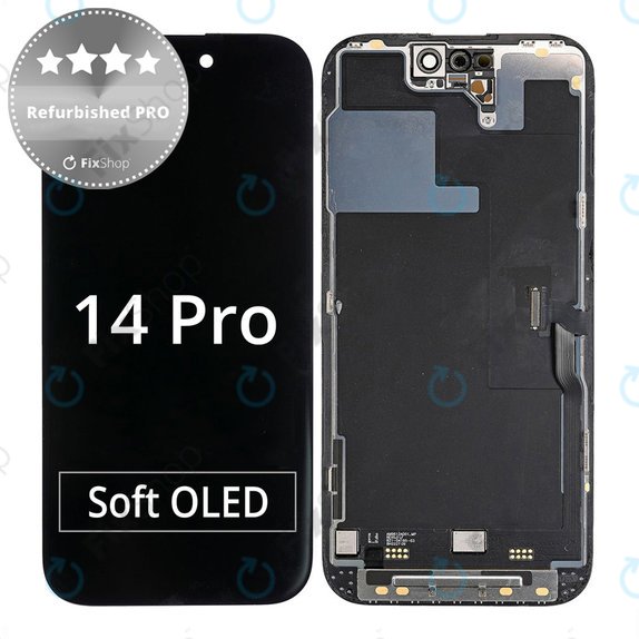 Display for iPhone 14 Pro, Touch Screen with Frame, Refurbished PRO