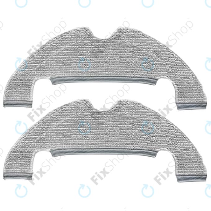 Mop Cloth, 2pcs for Xiaomi Dreame Z10 Pro, L10 Plus