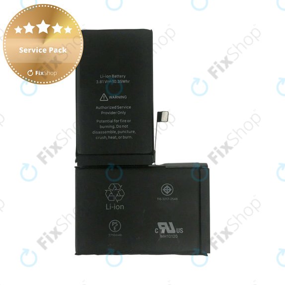 Battery for iPhone X, 2716mAh, Service Pack