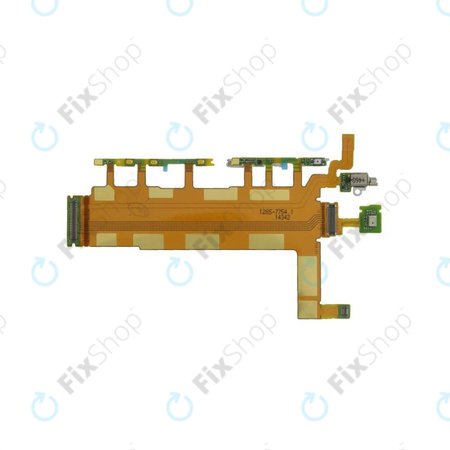 Sony Xperia Z3 Dual D6633 - Power + Volume Buttons Flex Cable (Black) - 1285-7754 Genuine Service Pack
