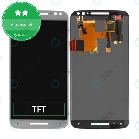 Motorola Moto X Style XT 1572 - LCD Display + Touch Screen (White) TFT
