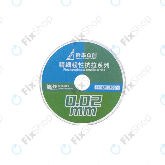 XHZC - LCD Display Separation Wire (0.02mm x 100m)