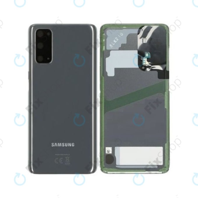 Samsung Galaxy S20 G980F - Battery Cover (Cosmic Grey) - GH82-22068A, GH82-21576A Genuine Service Pack