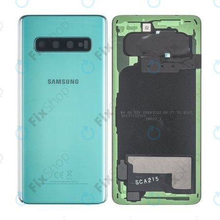 Samsung Galaxy S10 G973F - Battery Cover (Prism Green) - GH82-18378E Genuine Service Pack