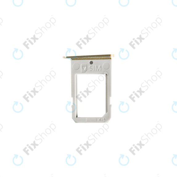 Samsung Galaxy S6 Edge G925F - SIM Tray (Gold Platinum) - GH98-35872C Genuine Service Pack
