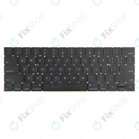 Apple MacBook Pro 13" A1989 (2018 - 2019), 15" A1990 (2018) - Keyboard US