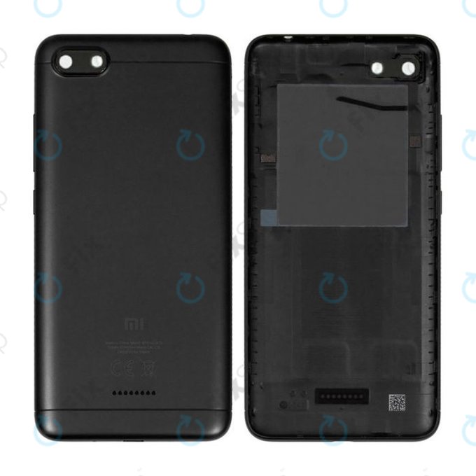 Xiaomi Redmi 6A - Battery Cover (Black)