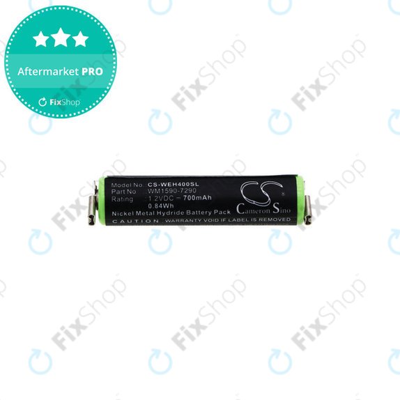 Battery for Wella Bella, Chromini, Super, Contura HS61, 700mAh, Ni-MH, 1.2V, WM1590-7290, HQ