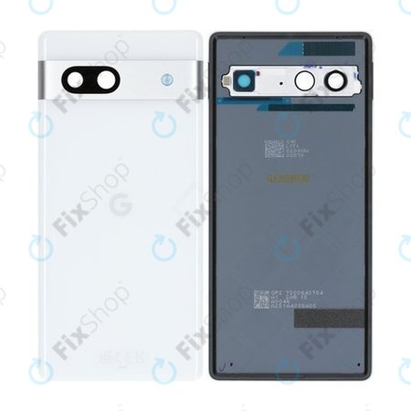 Google Pixel 7a - Battery Cover (Snow) - G949-00389-00 Genuine Service Pack