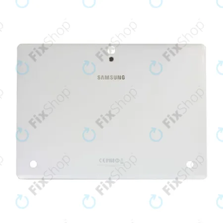Samsung Galaxy Tab S 10.5 T800, T805 - Battery Cover (White) - GH98-33449B Genuine Service Pack