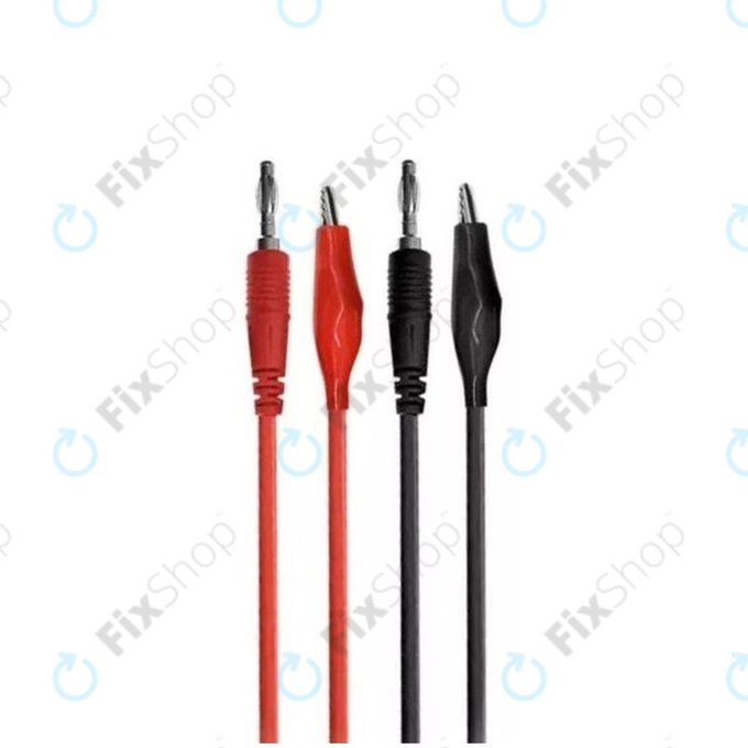 Geti GT-L05 - Double Test Cable for Multimeter (Alligator Clip)