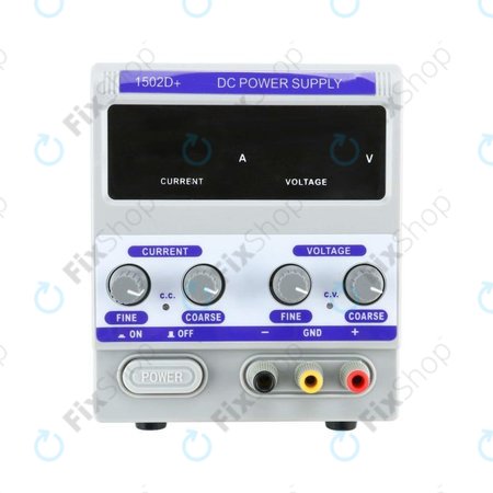 Dingke 1502D+ - Regulated DC Power Supply For Mobile Phone Repair Test (0-15V, 0-2A, 230V EU)