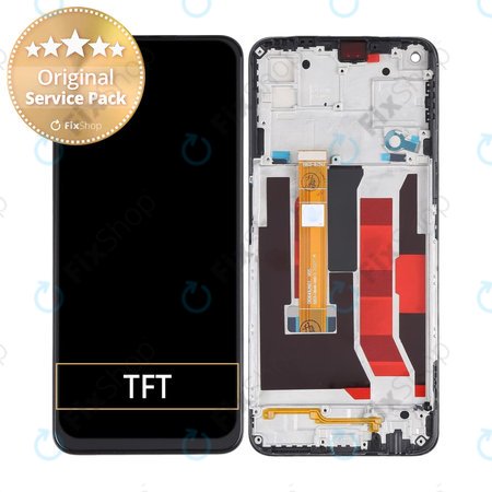 Oppo A72 - LCD Display + Touch Glass + Frame - REF-OPPOA7201 Genuine Service Pack