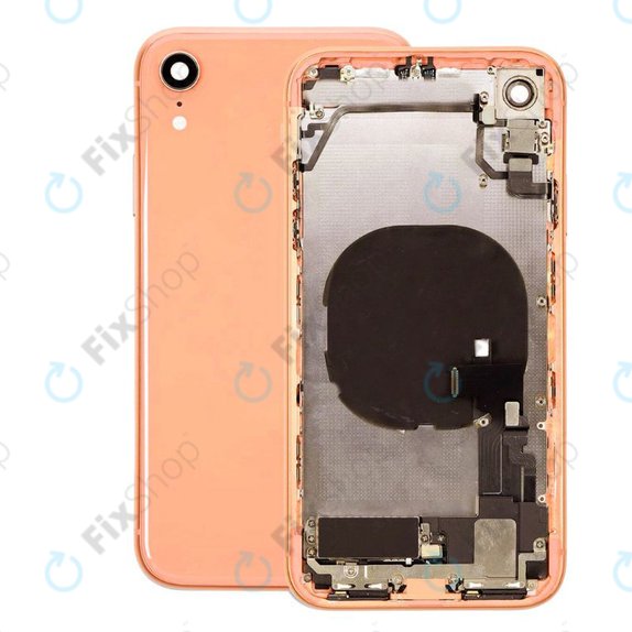 Apple iPhone XR - Rear Housing with Small Parts (Coral)