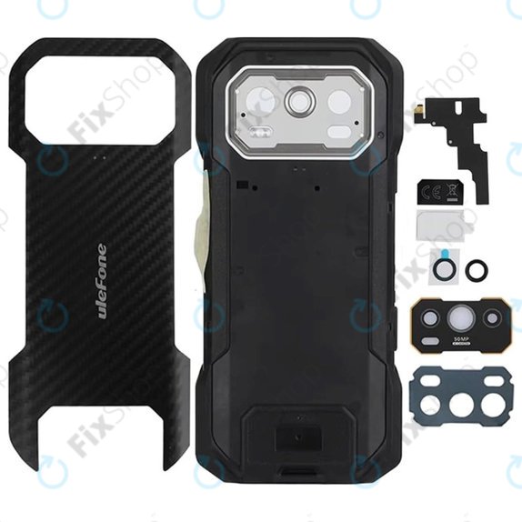 Ulefone Armor 27T Pro - Battery Cover Assembly (Black)