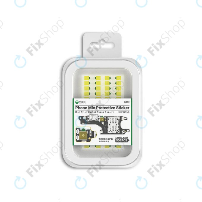Protective Stickers, Phone Microphone, 2UUL DA32, 500pcs/Pack