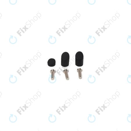 Xiaomi Mi Electric Scooter 2 M365 - Rubber Caps + Rear Fender Screws (Black)