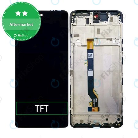 Infinix Hot 30 X6831 - LCD Display + Touch Screen + Frame (Racing Black) TFT