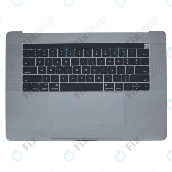 Apple MacBook Pro 15" A1707 (Late 2016 - Mid 2017) - Top Keyboard Frame + Keyboard US + Microphone + Trackpad + Speakers (Space Gray)