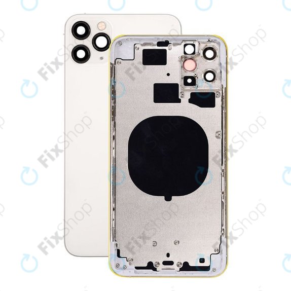 Apple iPhone 11 Pro Max - Rear Housing (Silver)