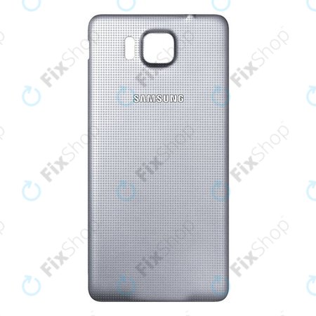 Samsung Galaxy Alpha G850F - Battery Cover (Sleek Silver) - GH98-33688E Genuine Service Pack