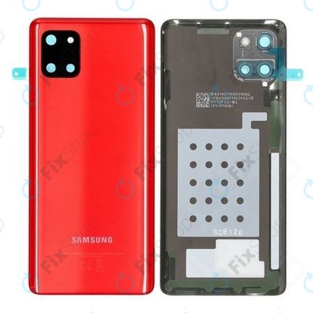 Samsung Galaxy Note 10 Lite N770F - Battery Cover (Aura Red) - GH82-21972C Genuine Service Pack