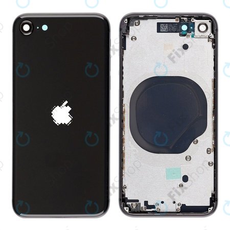 Apple iPhone SE (2nd Gen 2020) - Rear Housing (Black)