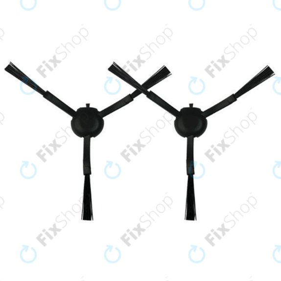 Xiaomi Dreame L20 Ultra, X20 Pro, X20 Pro Plus - Side Brush (Black) - 2pcs