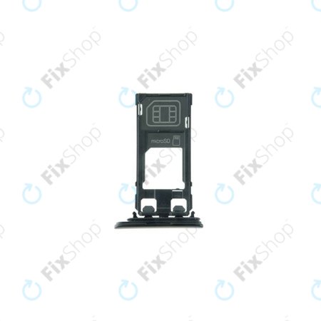 Sony Xperia XZ F8331 - SIM Tray (Mineral black) - 1304-9102 Genuine Service Pack