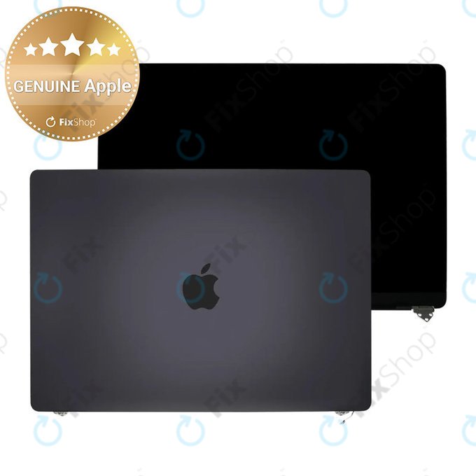 LCD display for MacBook Pro 16", A3403 (2024), with front glass and cover, Space Black, 661-42325, Genuine Apple