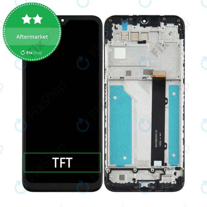 LG K41S - LCD Display + Touch Screen + Frame (Black) TFT