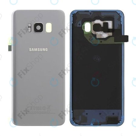 Samsung Galaxy S8 G950F - Battery Cover (Arctic Silver) - GH82-13962B Genuine Service Pack