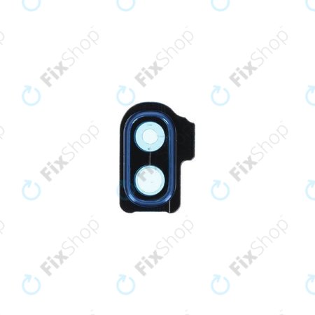 Samsung Galaxy A20e A202F - Rear Camera Lens Frame (Blue) - GH98-44338C Genuine Service Pack