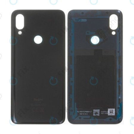 Xiaomi Redmi 7 - Battery Cover (Eclipse Black)