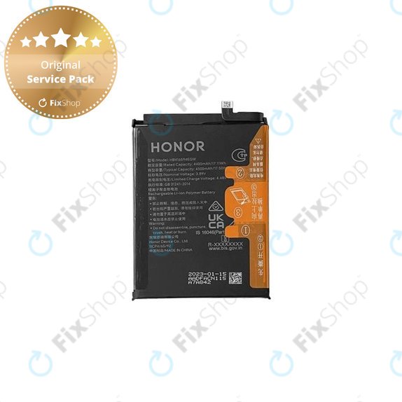 Honor X8a, Honor 90 Lite - Battery HB416594EGW 4500mAh - 2402AADF Genuine Service Pack