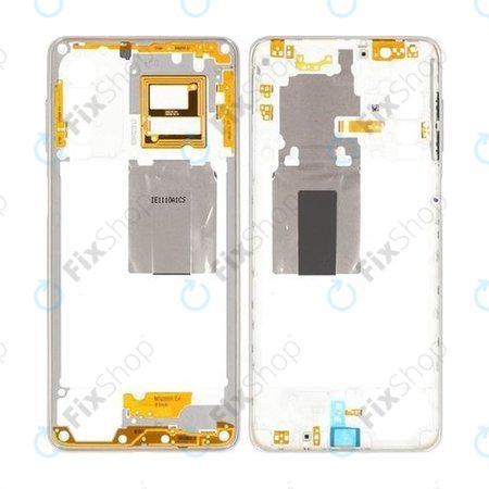 Samsung Galaxy M52 5G M526B - Middle Frame (White) - GH98-46916C Genuine Service Pack