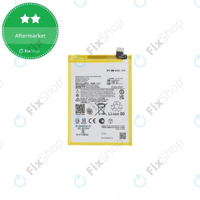 Motorola Moto G04, G24 Power, G34 - Battery QF50 5000mAh