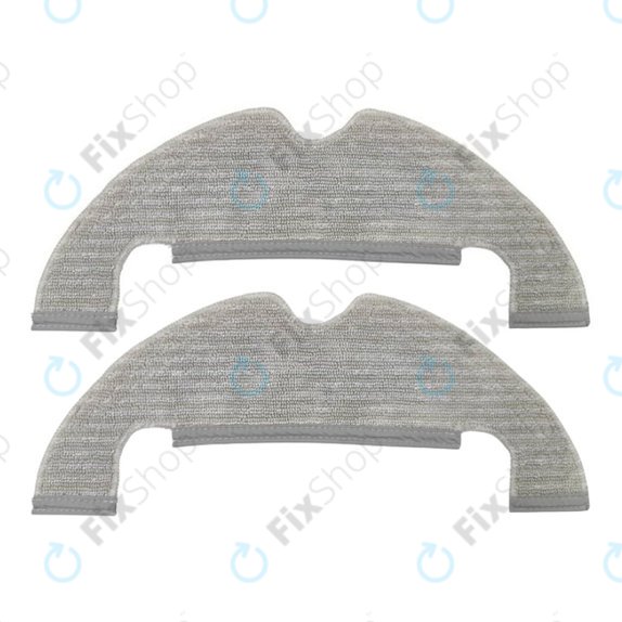 Mop Cloth, 2pcs, Microfiber for Xiaomi Mi Robot Vacuum Mop 2 Ultra, Dreame Z10 Pro, L10 Plus